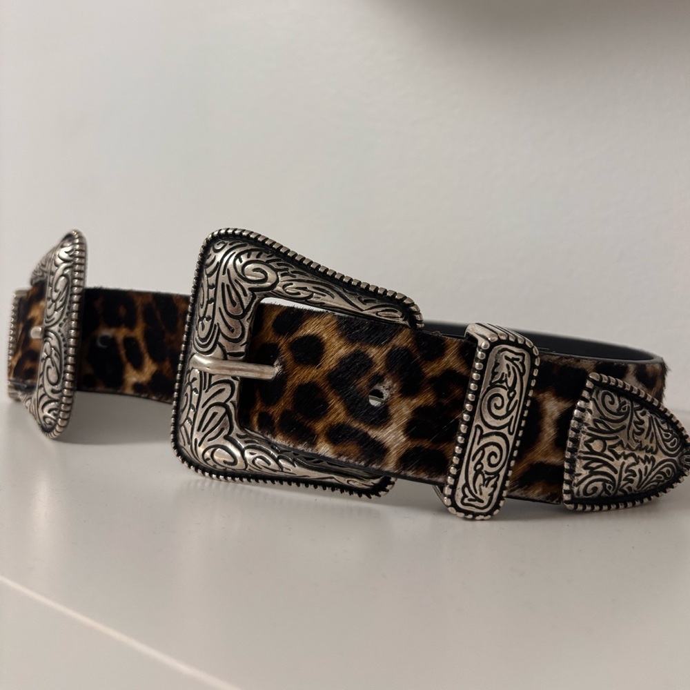 🐆THE KOOPLES DOUBLE BUCKLE BELT